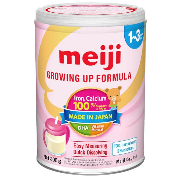 Sữa Meiji lon Nhập Khẩu 1-3 tuổi lon 800g